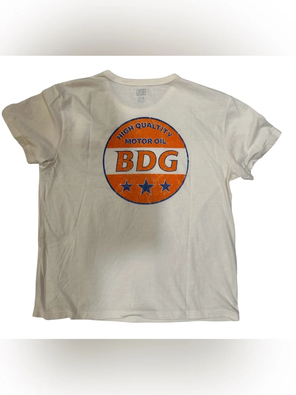BDG motor oil gas station tee